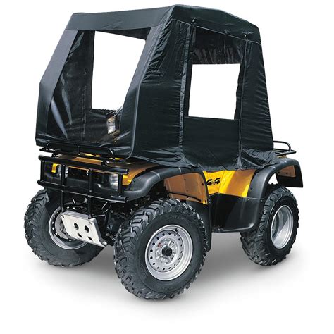 atv metal cab enclosure|atv full cab enclosure.